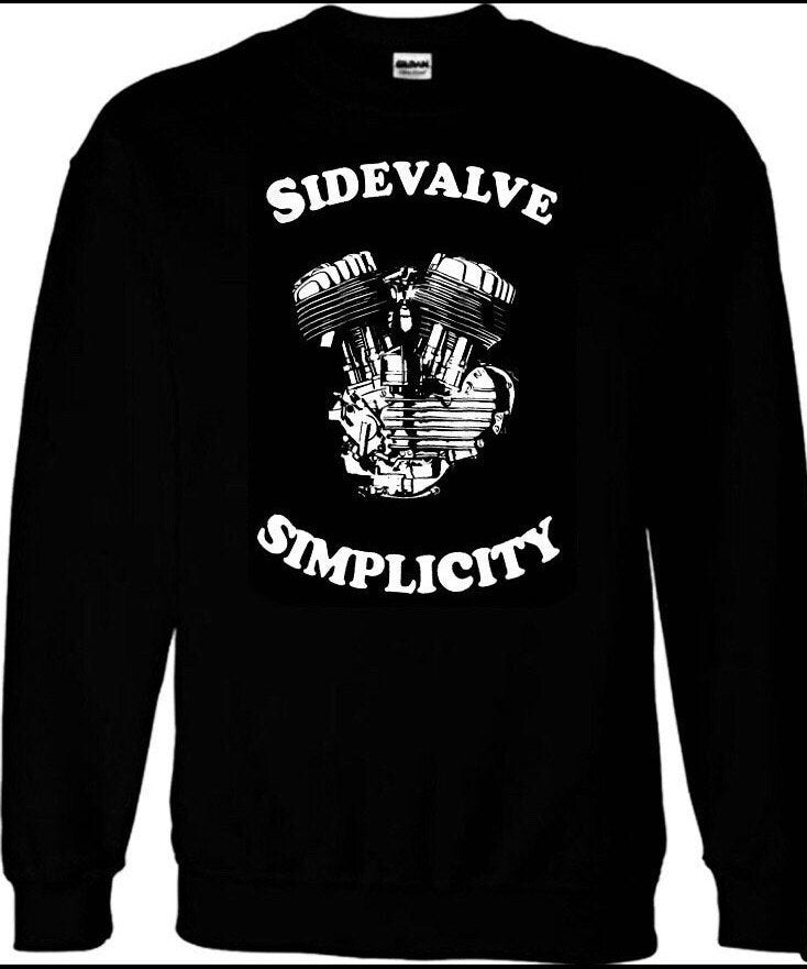 Sidevalve Simplicity Flathead Harley Davidson motorcycle shirt