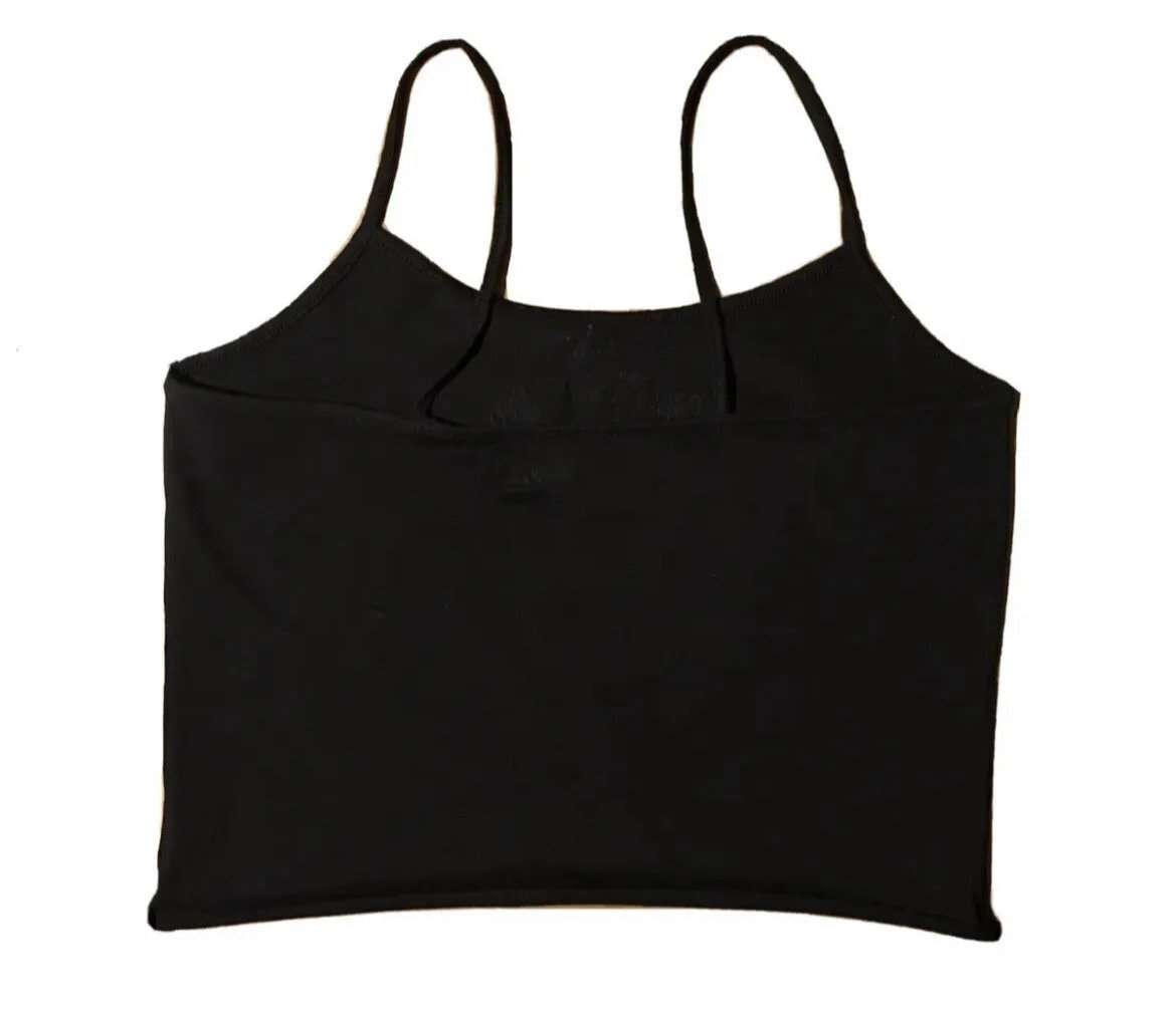 Easyriders Choppers black cotton Cropped Tank Top